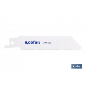 Hojas de sierra de sable universales bimetal para metales de 1,5 a 3 mm de espesor | Disponibles en diferentes longitudes