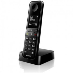 TELÉFONO INALAMBRICO NEGRO PHILIPS