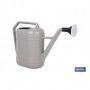 Regadera gris con cabezal desmontable de HDPE | Resistente, ligera 100 % reciclable con capacidad de 6 litros