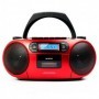 RADIO CASETE CD BLUETOOTH/USB ROJO AIWA