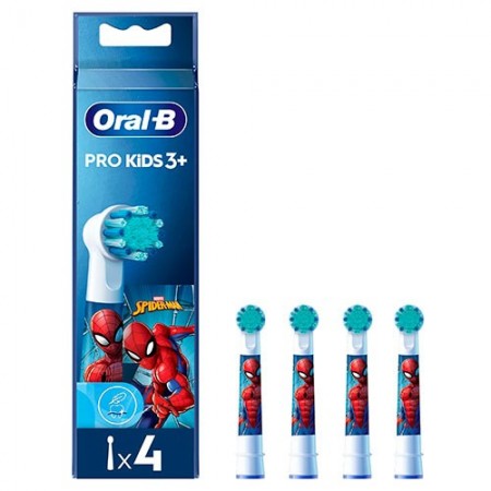 PACK 4 RECAMBIOS CEPILLO ORAL B SPIDER