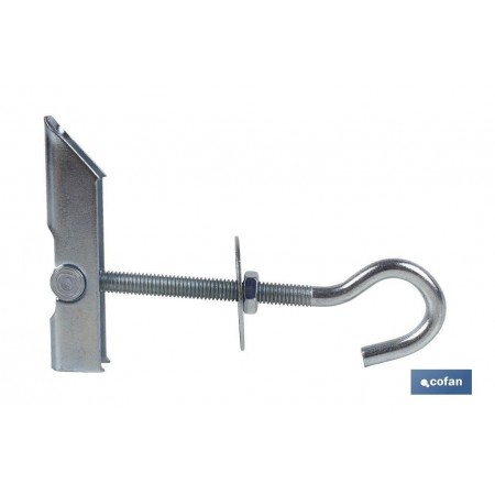 Ganchos basculantes por gravedad | Rosca con diferentes métricas | Para la fijación de elementos ligeros