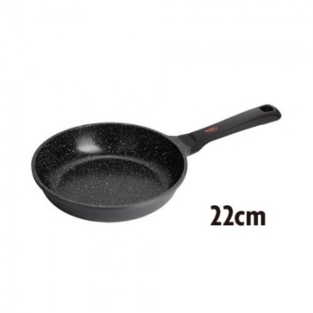 SARTEN 22CM NEGRA ABSOLUT INOXIBAR