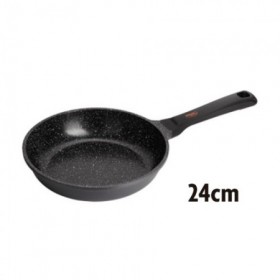 SARTEN 24CM NEGRA ABSOLUT INOXIBAR