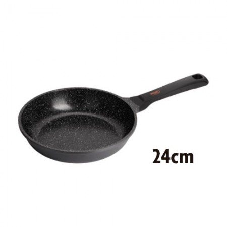 SARTEN 24CM NEGRA ABSOLUT INOXIBAR