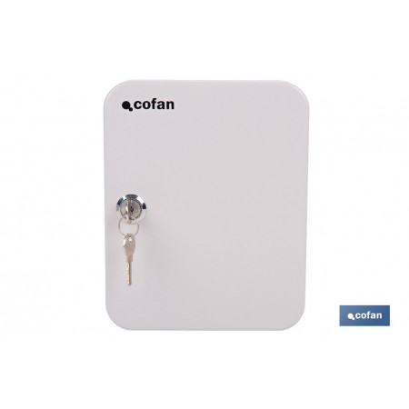 Armario metálico para llaves con cerradura | Incluye 2 llaves y kit de fijación | Disponible para 20, 40, 60 y 80 llaves