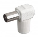 ▷ Conector Tv Macho Acodado/Bisagra 10.532 | Ferreidea