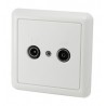 ▷ Base Antena Universal Tv-Fm. Empotrable | Ferreidea