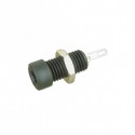 ▷ Hembrilla Para Banana De 4 Mm., Negra. - Pack 50 uds