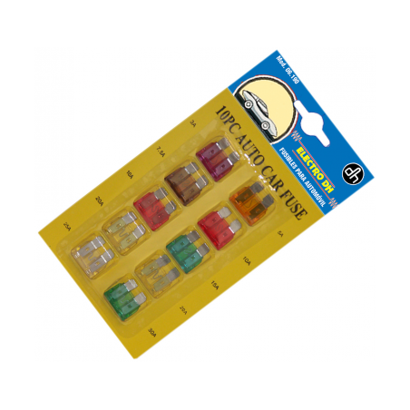▷ Kit Fusibles Automovil De 3-5-7.5-10-15-20-25-30 A | Ferreidea