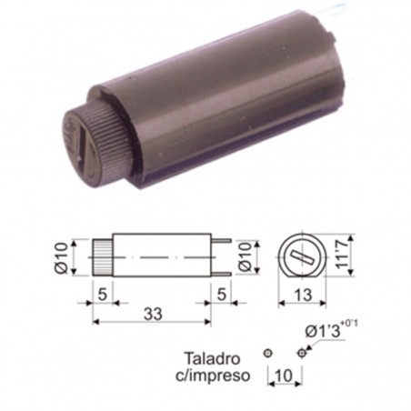 ▷ Portafusible Bayoneta Con I 5X20 | Ferreidea