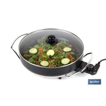 ▷ Sartén eléctrica 1500W Cofan Modelo Belice ✔️