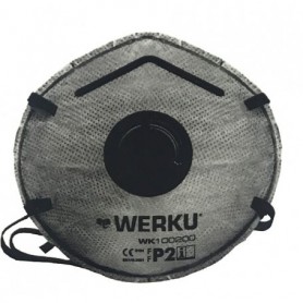 ▷ Mascarilla Antivirus Coronavirus FFP2 NR con Valvula Werku ✔️