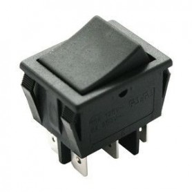 ▷ C-11.405 Conmutador Negro Faston. 11.405.C-N - Pack 50 uds