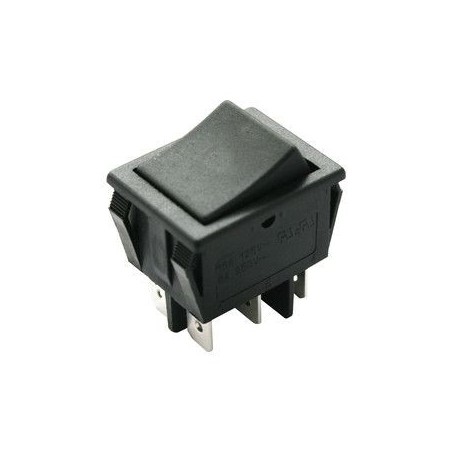 ▷ C-11.405 Conmutador Negro Faston. 11.405.C-N - Pack 50 uds