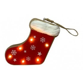 ≫ Calcetin Navidad Para Colgar Con Luz 96.022 ✔ Ferreidea
