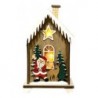 ≫ Casita Papa Noel Con Luz 96.006 ✔ Ferreidea