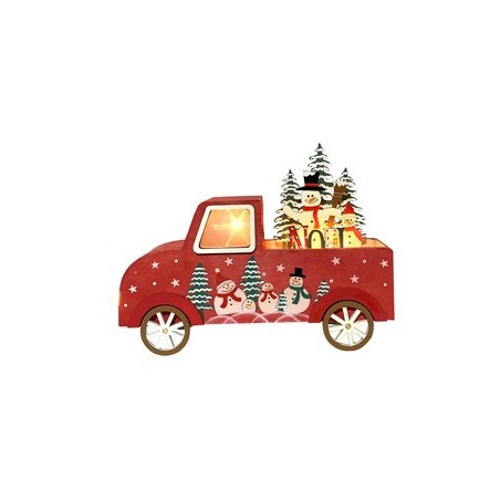 ≫ Coche De Navidad Con Luz 96.014 ✔ Ferreidea