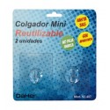 ≫ Colgador Reutilizable 2 Piezas Mini.Max 3Kg 92.407 ✔ Ferreidea