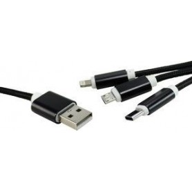 ≫ Conector Usb Am A Lighting-Micro Usb-Usb-C.1M 38.448 ✔ Ferreidea