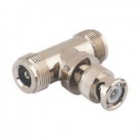 ≫ Conector Bnc Macho A Doble N Hembra 19.770 ✔ Ferreidea