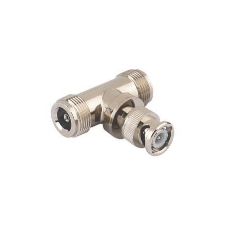 ≫ Conector Bnc Macho A Doble N Hembra 19.770 ✔ Ferreidea