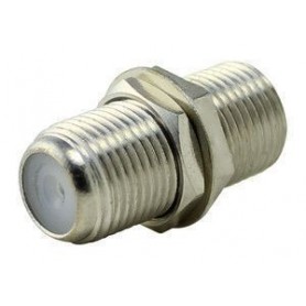 ≫ Conector F Doble Hembra Con Arandela Tuer 19.535 ✔ Ferreidea