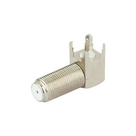≫ Conector F Hembra Para Circuito Impreso. 19.587 ✔ Ferreidea