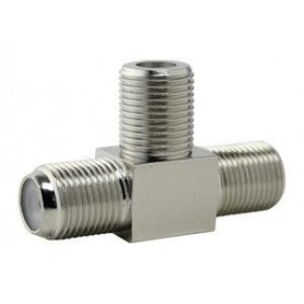 ≫ Conector F Triple Hembra 19.575 ✔ Ferreidea