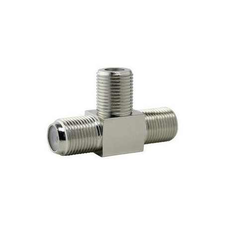 ≫ Conector F Triple Hembra 19.575 ✔ Ferreidea