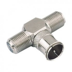 ≫ Conector Macho F A Doble Hembra 19.576 ✔ Ferreidea