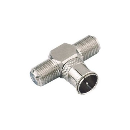 ≫ Conector Macho F A Doble Hembra 19.576 ✔ Ferreidea