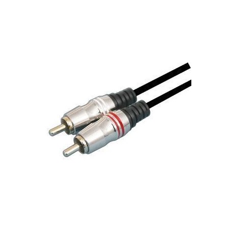 ≫ Conexion Audio 2 Rca A 2 Rca 1.5 Metros Conector Dor 37.017 ✔ Ferreidea
