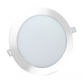 ≫ Downlight Led 18 Wattios Blanco Redondo Empotrable Dia 81.610-E-B-Dia ✔ Ferreidea