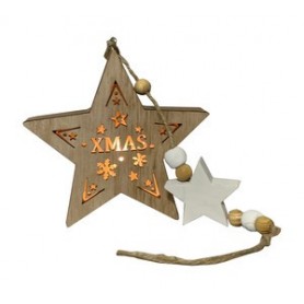 ≫ Estrella Navidad Para Colgar Con Luz 96.024 ✔ Ferreidea