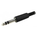 ≫ Jack Con P Negro 6.3 Estereo (15.120-Cp) 15.111 ✔ Ferreidea