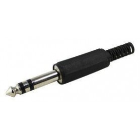 ≫ Jack Con P Negro 6.3 Estereo (15.120-Cp) 15.111 ✔ Ferreidea