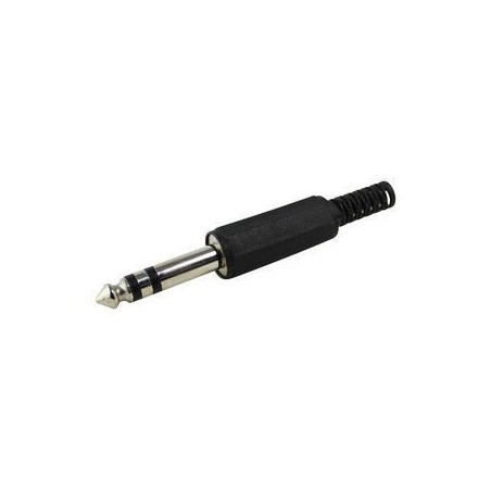 ≫ Jack Con P Negro 6.3 Estereo (15.120-Cp) 15.111 ✔ Ferreidea