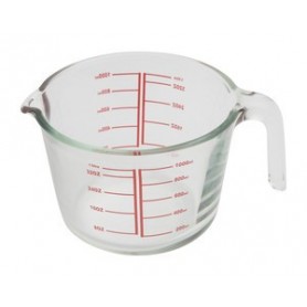 ≫ Jarra Cristal Medidora. 1L 92.470-1L ✔ Ferreidea