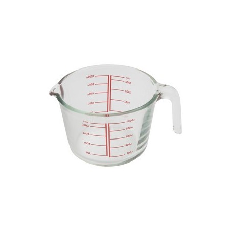 ≫ Jarra Cristal Medidora. 1L 92.470-1L ✔ Ferreidea