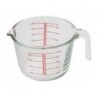 ≫ Jarra Cristal Medidora. 1L 92.470-1L ✔ Ferreidea