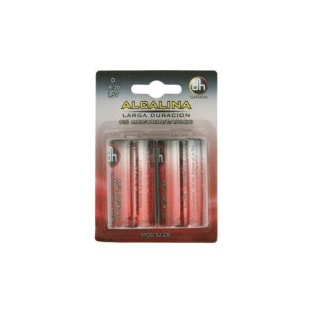 ≫ Pila Alcalina Lr-20 (D).Blister 2 Piezas  52.230 ✔ Ferreidea