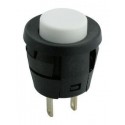 ▷ Pulsador Blanco Cont.Plata 11.525-B-P - Pack 25 uds