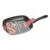 ≫ Sarten Grill Aluminio Efecto Piedra. 28X28 92.410-Gr-28-C ✔ Ferreidea