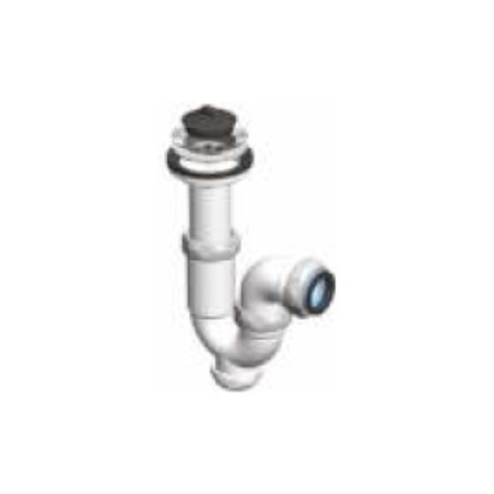 ≫ Sifón Curvo Extensible Con Válvula Fregadero  92.874 ✔ Ferreidea