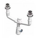 ≫ Sifón Botella Extensible Doble Válvula Fregadero  92.876 ✔ Ferreidea