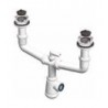 ≫ Sifón Botella Extensible Doble Válvula Fregadero  92.876 ✔ Ferreidea