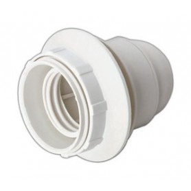 ≫ Portalámparas E-27 Con Rosca Blanca Blister 12.093-B-Bt ✔ Ferreidea