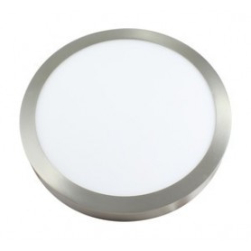 ≫ Plafón Led Redondo Blanco 24 Wattios Superficie Bl 81.650-B-Bl ✔ Ferreidea