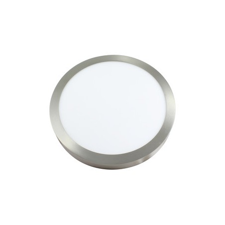 ≫ Plafón Led Redondo Blanco 24 Wattios Superficie Bl 81.650-B-Bl ✔ Ferreidea